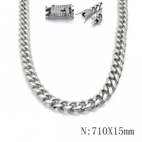 BC Wholesale Necklace Jewelry Stainless Steel 316L Necklace NO.#SJ109N93829
