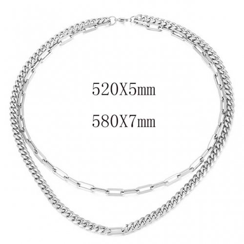 BC Wholesale Necklace Jewelry Stainless Steel 316L Necklace NO.#SJ109N230180