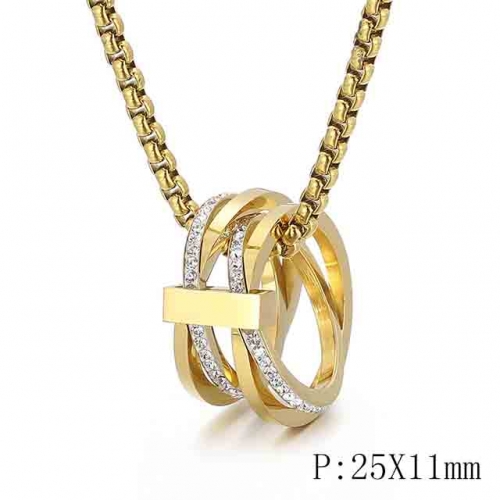 BC Wholesale Necklace Jewelry Stainless Steel 316L Necklace NO.#SJ109N31244