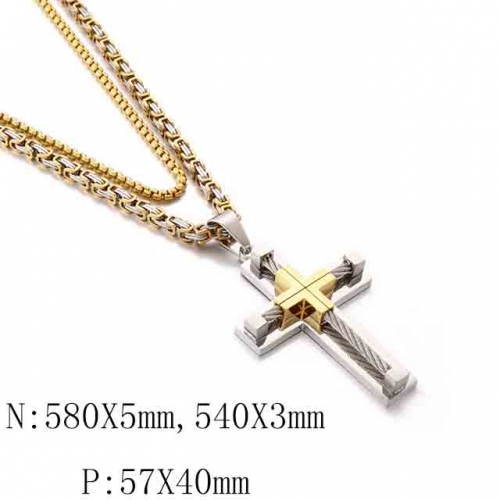 BC Wholesale Necklace Jewelry Stainless Steel 316L Necklace NO.#SJ109N202671