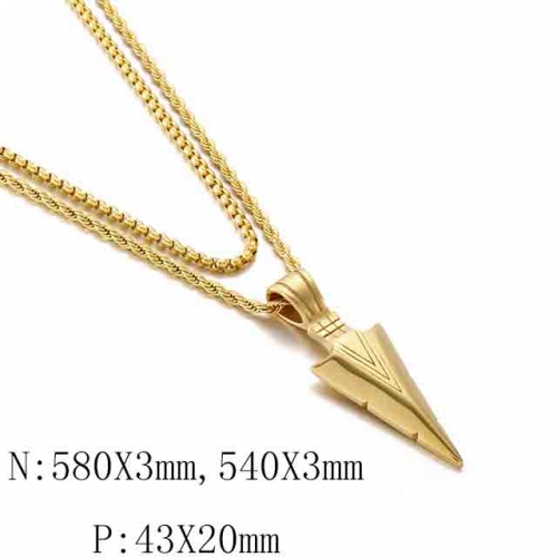 BC Wholesale Necklace Jewelry Stainless Steel 316L Necklace NO.#SJ109N202667