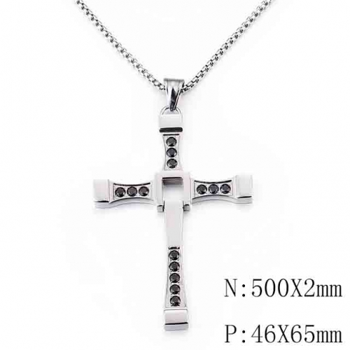 BC Wholesale Necklace Jewelry Stainless Steel 316L Necklace NO.#SJ109N57825