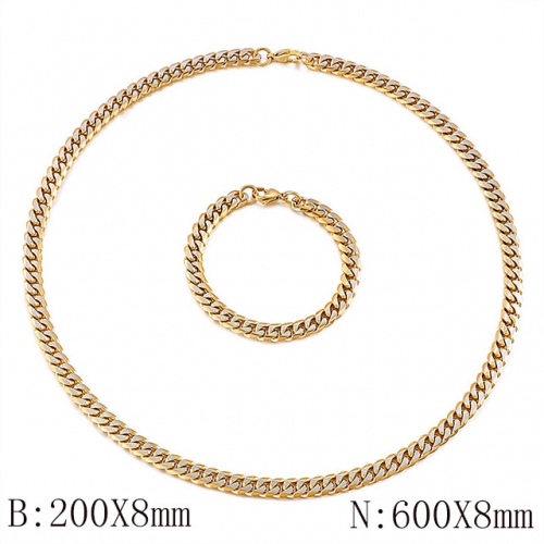 BC Wholesale Necklace Jewelry Stainless Steel 316L Necklace NO.#SJ109S141232