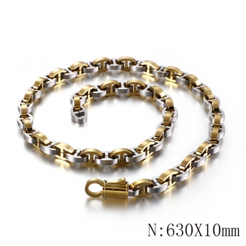 BC Wholesale Necklace Jewelry Stainless Steel 316L Necklace NO.#SJ109N90221