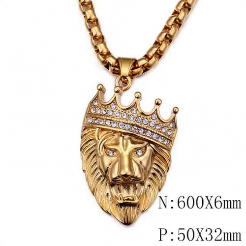 BC Wholesale Necklace Jewelry Stainless Steel 316L Necklace NO.#SJ109N36054