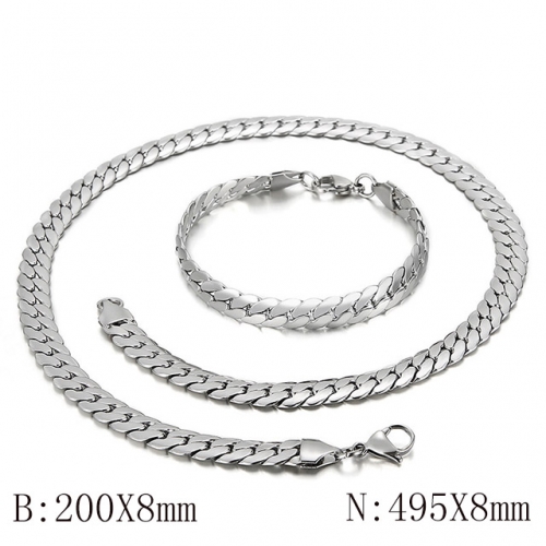 BC Wholesale Necklace Jewelry Stainless Steel 316L Necklace NO.#SJ109S140219