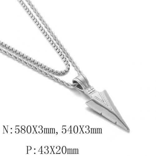 BC Wholesale Necklace Jewelry Stainless Steel 316L Necklace NO.#SJ109N202668