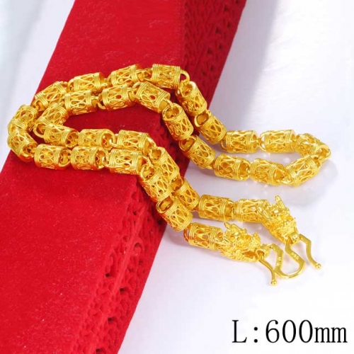 BC Wholesale 24K Gold Jewelry Men's Necklaces Vietnam Alluvial Gold Jewelry Necklaces NO.#CJ4N845510