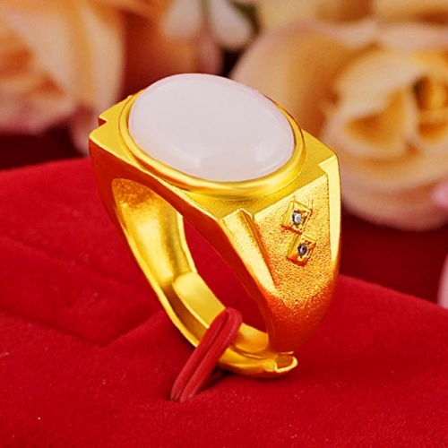 BC Wholesale 24K Gold Jewelry Men's Rings Vietnam Alluvial Gold Rings Jewelry Open Rings NO.#CJ4RM0185800