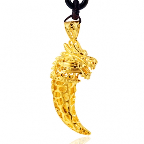 BC Wholesale 24K Gold Jewelry Women's Pendants Alluvial Gold Pendants Jewelry Without Chain NO.#CJ4P00106