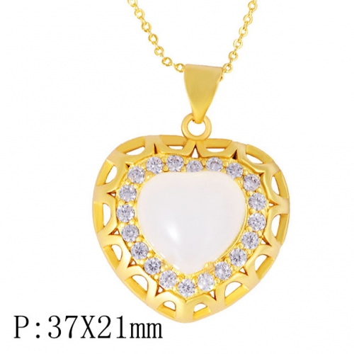 BC Wholesale 24K Gold Jewelry Women's Pendants Alluvial Gold Pendants Jewelry Without Chain NO.#CJ4PHJ558225