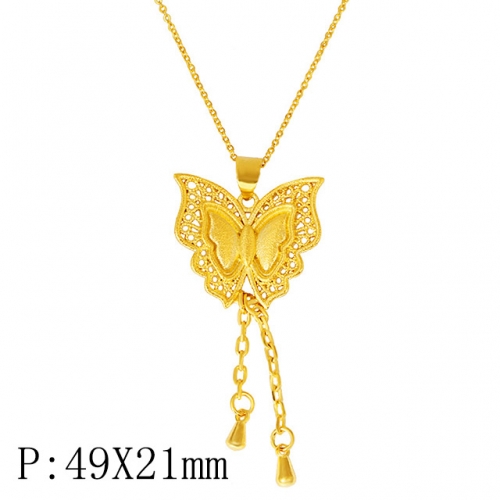 BC Wholesale 24K Gold Jewelry Women's Pendants Alluvial Gold Pendants Jewelry Without Chain NO.#CJ4PHV22332