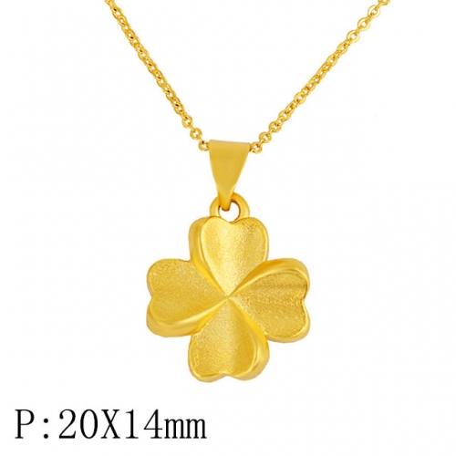 BC Wholesale 24K Gold Jewelry Women's Pendants Alluvial Gold Pendants Jewelry Without Chain NO.#CJ4PGV22332