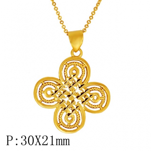 BC Wholesale 24K Gold Jewelry Women's Pendants Alluvial Gold Pendants Jewelry Without Chain NO.#CJ4PGO22332