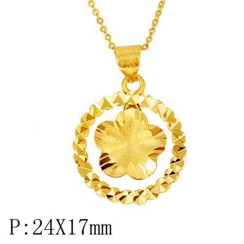 BC Wholesale 24K Gold Jewelry Women's Pendants Alluvial Gold Pendants Jewelry Without Chain NO.#CJ4PGJ558225