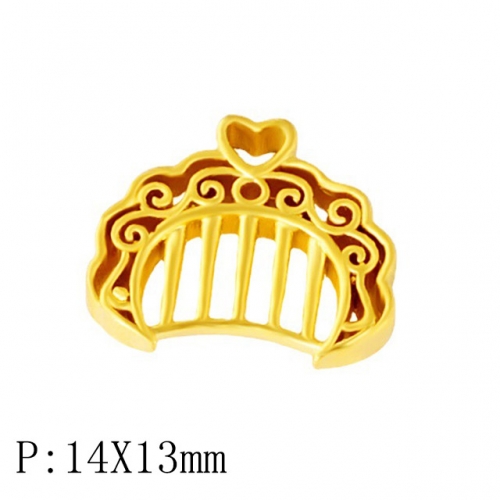 BC Wholesale 24K Gold Jewelry Women's Pendants Alluvial Gold Pendants Jewelry Without Chain NO.#CJ4PEU22332