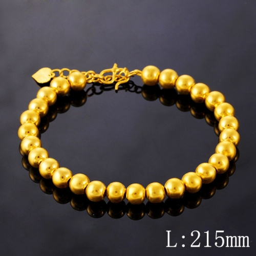 BC Wholesale 24K Gold Jewelry Women's Bracelets Cheap Jewelry Alluvial Gold Jewelry Bracelets NO.#CJ4BJ005