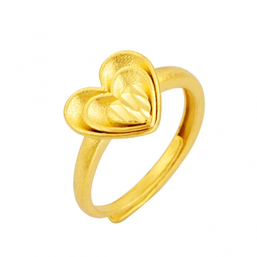 BC Wholesale 24K Gold Jewelry Women's Rings Cheap Jewelry Alluvial Gold Rings Jewelry Open Rings NO.#CJ4RTR025158