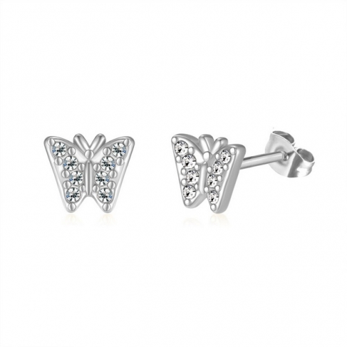 BC Wholesale Popular Small Studs Jewelry Stainless Steel 316L Studs Earrings NO.#SF4PE375W