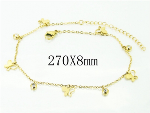 BC Wholesale Anklets Jewelry Stainless Steel 316L Anklets NO.#BC43B0253LLX