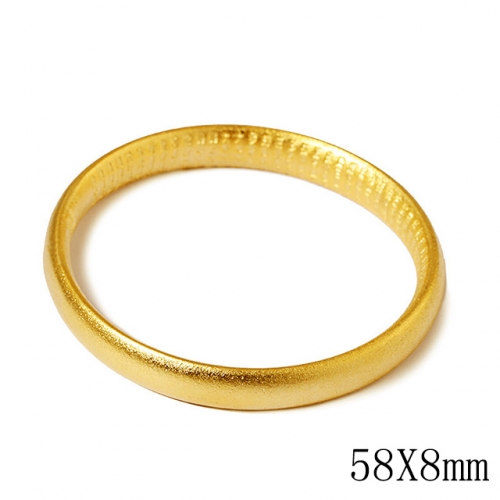 BC Wholesale 24K Gold Jewelry Women's Bangles Cheap Jewelry Alluvial Gold Jewelry Bangles NO.#CJ4B000550