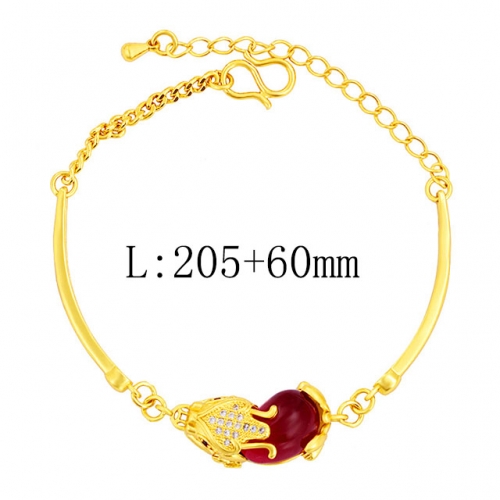 BC Wholesale 24K Gold Jewelry Women's Bracelets Cheap Jewelry Alluvial Gold Jewelry Bracelets NO.#CJ4BL8888