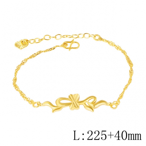 BC Wholesale 24K Gold Jewelry Women's Bracelets Cheap Jewelry Alluvial Gold Jewelry Bracelets NO.#CJ4BAT005