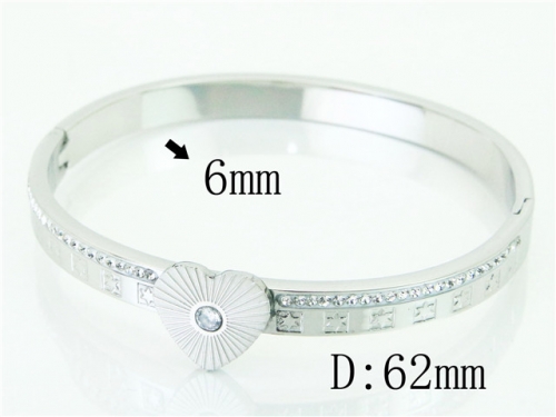 BC Wholesale Bangles Jewelry Stainless Steel 316L Bangle NO.#BC80B1466HJL