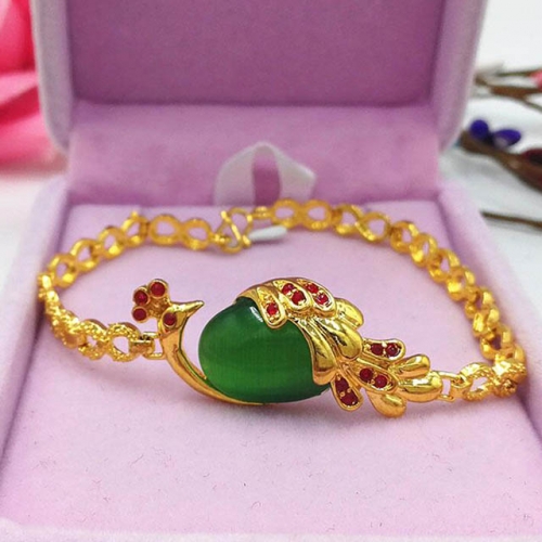 BC Wholesale 24K Gold Jewelry Women's Bracelets Cheap Jewelry Alluvial Gold Jewelry Bracelets NO.#CJ4BCJ005