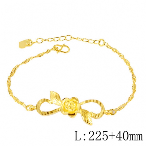 BC Wholesale 24K Gold Jewelry Women's Bracelets Cheap Jewelry Alluvial Gold Jewelry Bracelets NO.#CJ4BAL005
