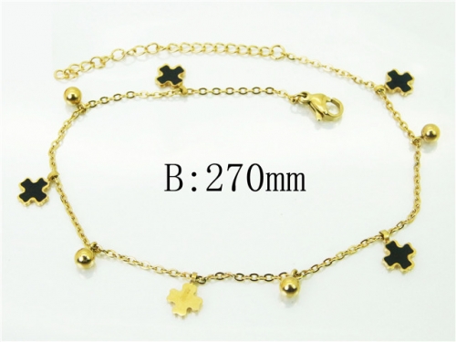 BC Wholesale Anklets Jewelry Stainless Steel 316L Anklets NO.#BC43B0146MU