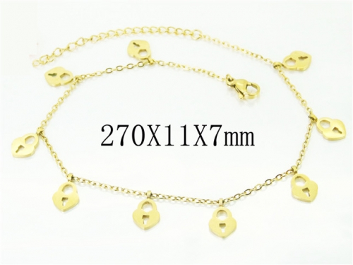 BC Wholesale Anklets Jewelry Stainless Steel 316L Anklets NO.#BC43B0270LLR
