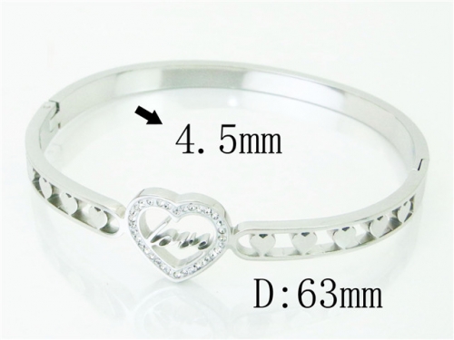 BC Wholesale Bangles Jewelry Stainless Steel 316L Bangle NO.#BC32B0604HIC