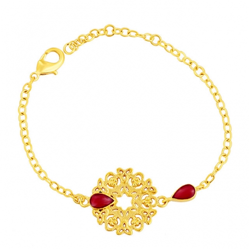 BC Wholesale 24K Gold Jewelry Women's Bracelets Cheap Jewelry Alluvial Gold Jewelry Bracelets NO.#CJ4BK8888