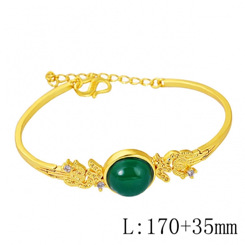 BC Wholesale 24K Gold Jewelry Women's Bracelets Cheap Jewelry Alluvial Gold Jewelry Bracelets NO.#CJ4BD005