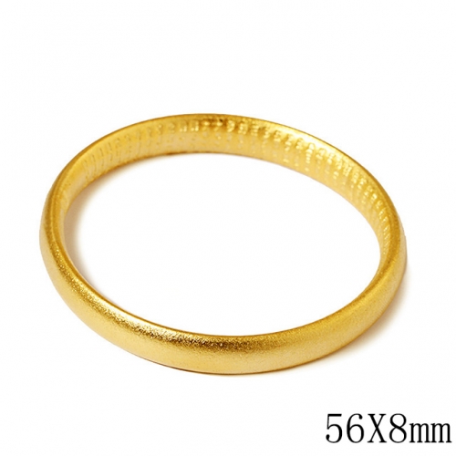 BC Wholesale 24K Gold Jewelry Women's Bangles Cheap Jewelry Alluvial Gold Jewelry Bangles NO.#CJ4BD000550