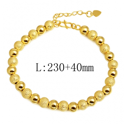 BC Wholesale 24K Gold Jewelry Women's Bracelets Cheap Jewelry Alluvial Gold Jewelry Bracelets NO.#CJ4BF222