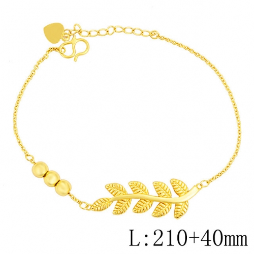 BC Wholesale 24K Gold Jewelry Women's Bracelets Cheap Jewelry Alluvial Gold Jewelry Bracelets NO.#CJ4BG8888