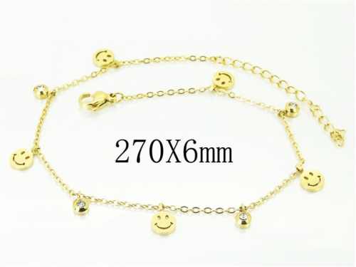 BC Wholesale Anklets Jewelry Stainless Steel 316L Anklets NO.#BC43B0257LLA