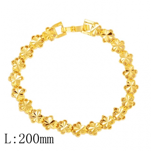 BC Wholesale 24K Gold Jewelry Women's Bracelets Cheap Jewelry Alluvial Gold Jewelry Bracelets NO.#CJ4BCY222