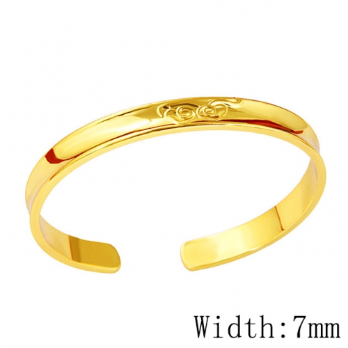 BC Wholesale 24K Gold Jewelry Women's Bangles Cheap Jewelry Alluvial Gold Jewelry Bangles NO.#CJ4BU85456513132