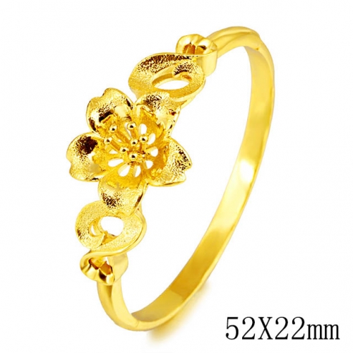 BC Wholesale 24K Gold Jewelry Women's Bangles Cheap Jewelry Alluvial Gold Jewelry Bangles NO.#CJ4BO0025881