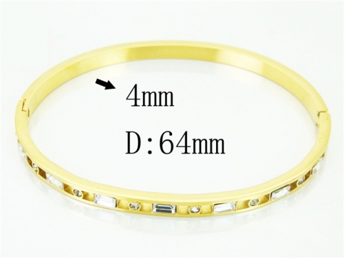 BC Wholesale Bangles Jewelry Stainless Steel 316L Bangle NO.#BC19B1018HLX