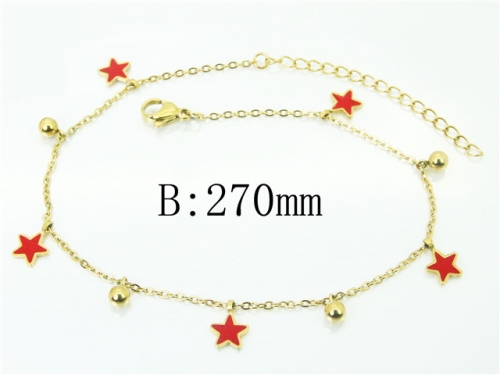 BC Wholesale Anklets Jewelry Stainless Steel 316L Anklets NO.#BC43B0151ME