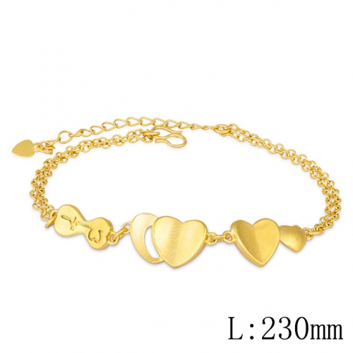 BC Wholesale 24K Gold Jewelry Women's Bracelets Cheap Jewelry Alluvial Gold Jewelry Bracelets NO.#CJ4BDO222