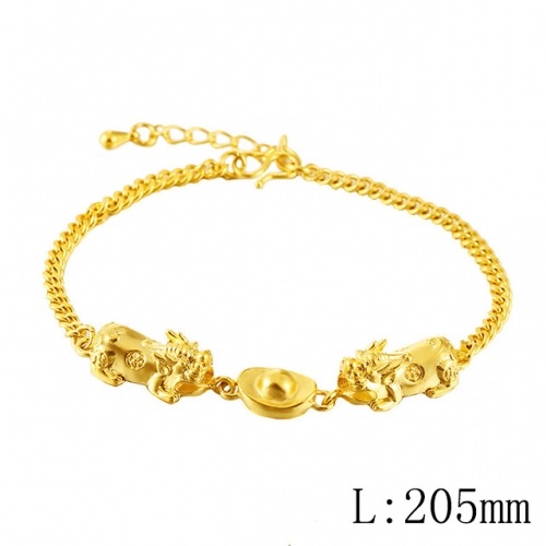BC Wholesale 24K Gold Jewelry Women's Bracelets Cheap Jewelry Alluvial Gold Jewelry Bracelets NO.#CJ4BCE005