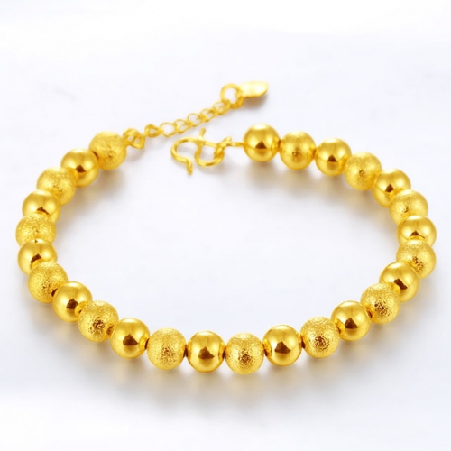 BC Wholesale 24K Gold Jewelry Women's Bracelets Cheap Jewelry Alluvial Gold Jewelry Bracelets NO.#CJ4BK005