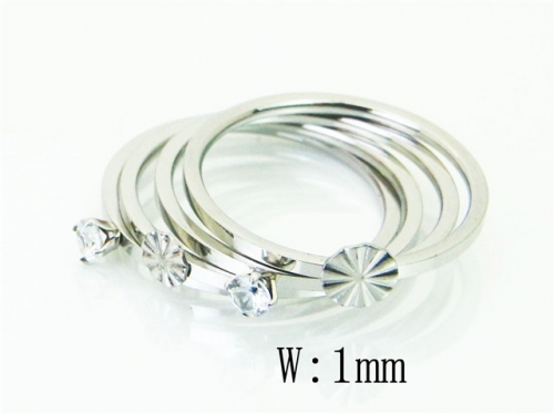 BC Wholesale Jewelry Rings Stainless Steel 316L Rings NO.#BC19R1154HEE