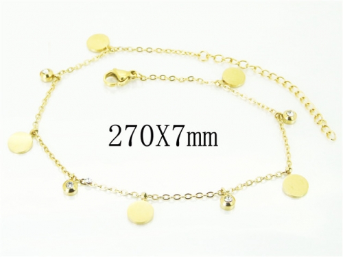 BC Wholesale Anklets Jewelry Stainless Steel 316L Anklets NO.#BC43B0258LLQ