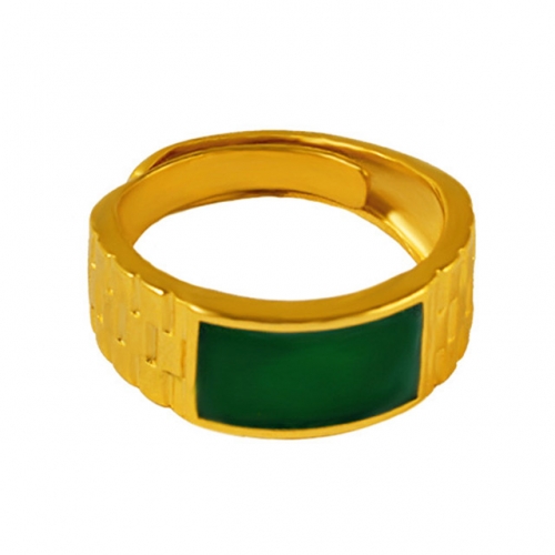 BC Wholesale 24K Gold Jewelry Women's Rings Cheap Jewelry Alluvial Gold Rings Jewelry Open Rings NO.#CJ4RBS74283